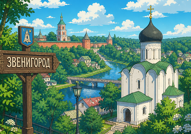 Звенигород: достопримечательности, часть 1